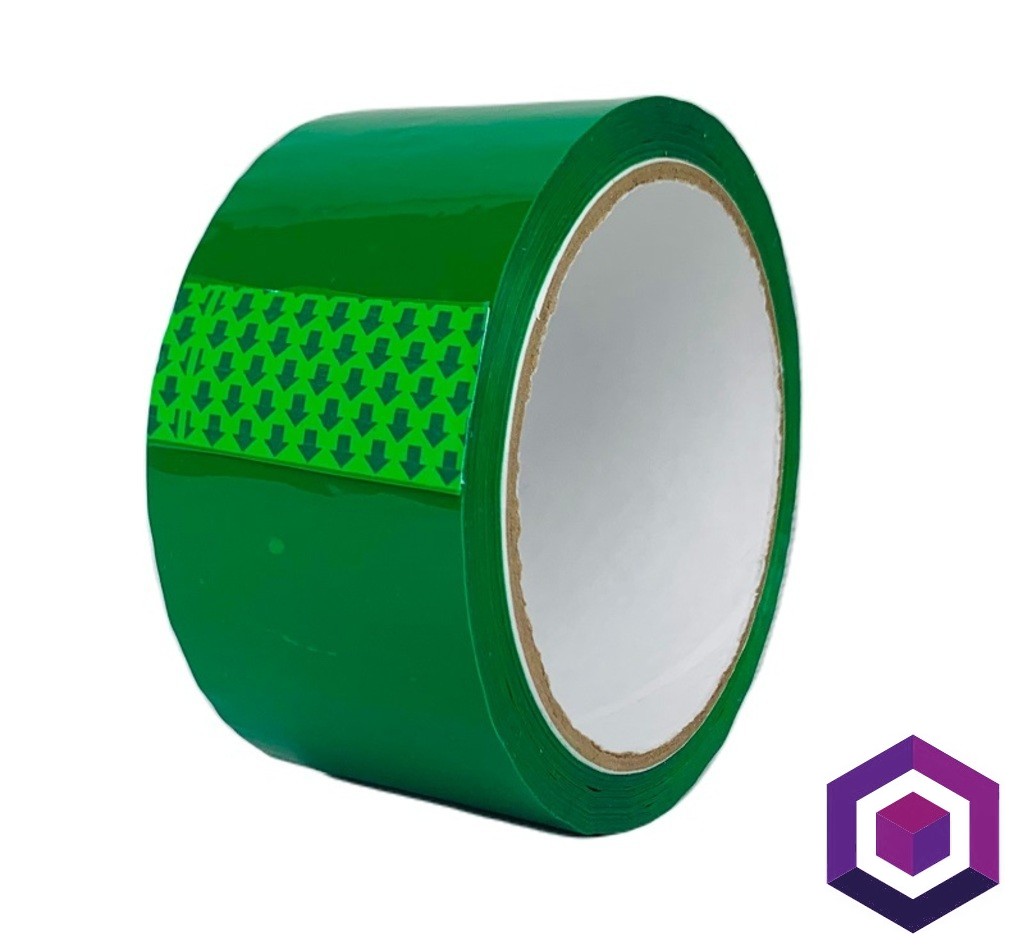 Скотч зеленый 48мм/45мкм/50м.п.
