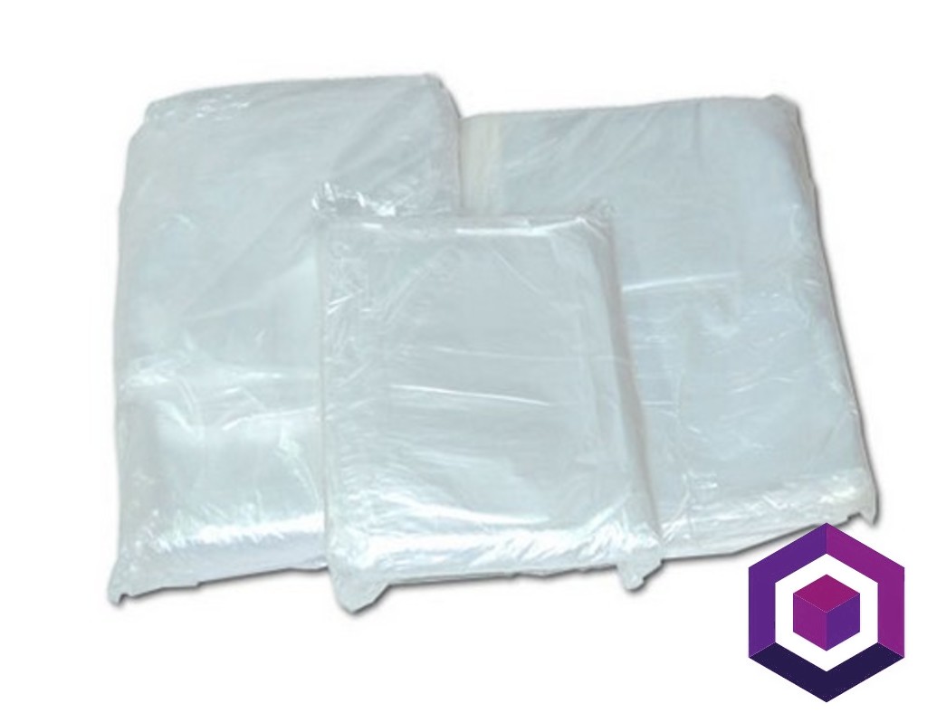 Фасовочный пакет ПНД Бытовой 25*40см, 8мкр 1000шт. Евроблок