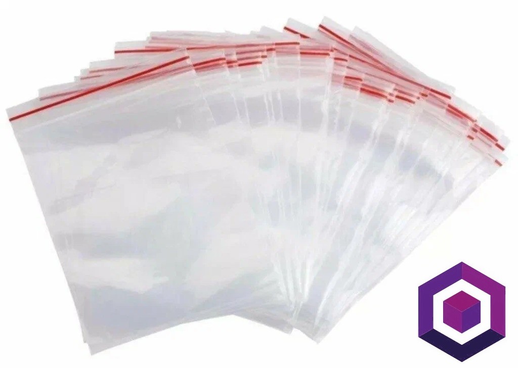 ПВД пакет с защёлкой 10*15см (1000шт. упак)