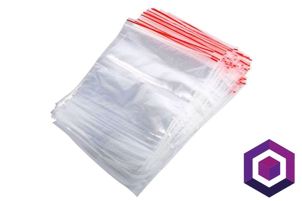 ПВД пакет с защёлкой 25*30см (1000шт. упак)