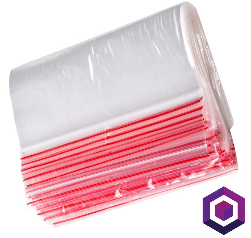 ПВД пакет с защёлкой 40*50см (1000шт. упак)