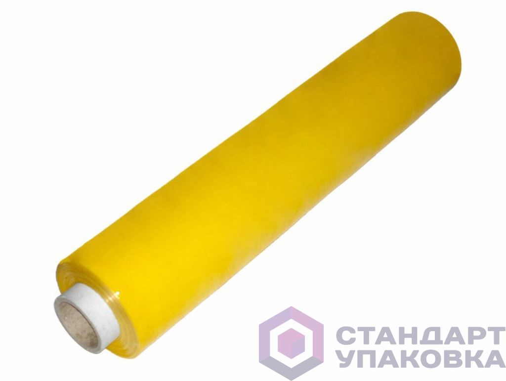 Стрейч-пленка желтая 500мм/20мкм/0,7кг/150м.п.