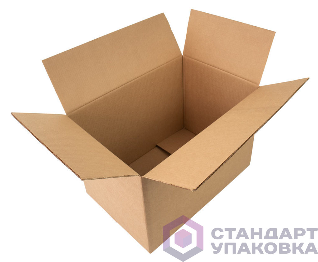 Гофрокороб бурый четырехклапанный, трехслойный Т-24С 600*400*400см