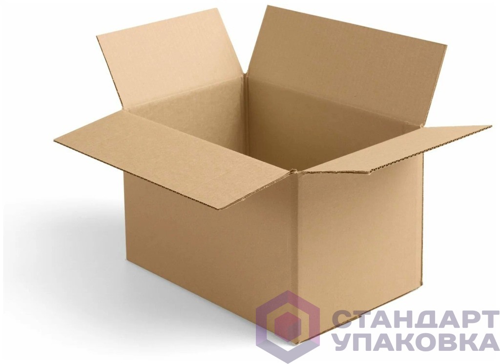 Гофрокороб бурый четырехклапанный, трехслойный Т-23В 600*400*300см