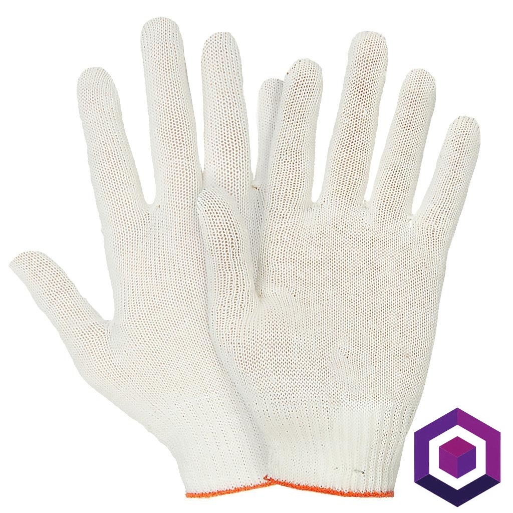 Перчатки х/б рабочие 5 нитей