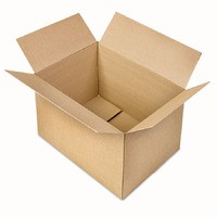 Гофрокороб четырехклапанный